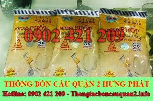 Bán bột thông bồn cầu Quận 2 giao hàng tận nơi 0909994175