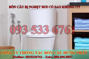 Bồn cầu bị nghẹt hơi, thiếu hơi và cách xử lý tại nhà hiệu quả