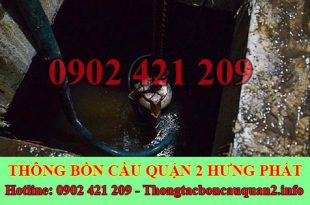 Bảng giá vệ sinh bể chứa nước ngầm Quận 2 giá rẻ năm 2020