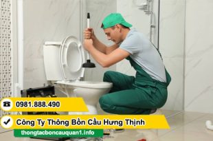 Thông bồn cầu Phường Bình Trưng