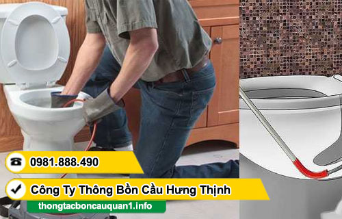 Thông bồn cầu Phường Bình Trưng giá rẻ