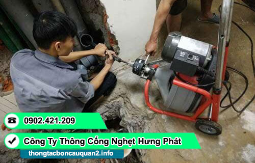 Thông Cống Nghẹt Phường An Khánh