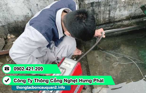 Thông Cống Nghẹt Phường Cát Lái