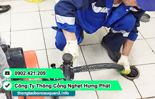 Thông Tắc Cống Phường Bình Trưng